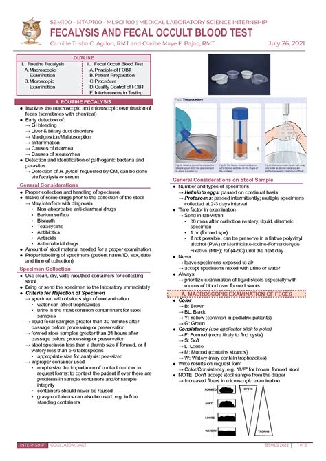 fecalysis test|Fecal occult blood test .